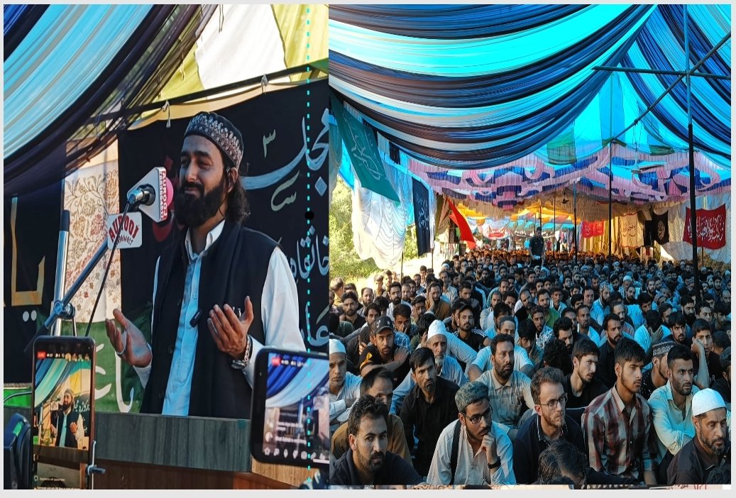 drsameersiddiqi's tweet photo. Gratitude to devotees who attended the Hussaini majlis at Khanqah Hyderi in thousands irrespective of their sectarian orientations. Thanks to non Muslim brothers for paying their obeisance to Imam Hussain at Khanqah Shareef. Special thanks to the administration for cooperation. https://t.co/z1FaEXg9LC