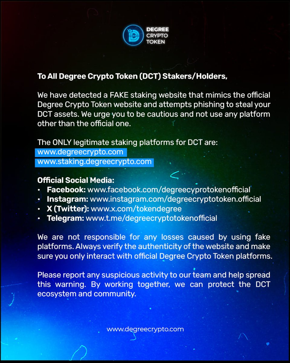 Degree Crypto Token (@TokenDegree) / Posts / X