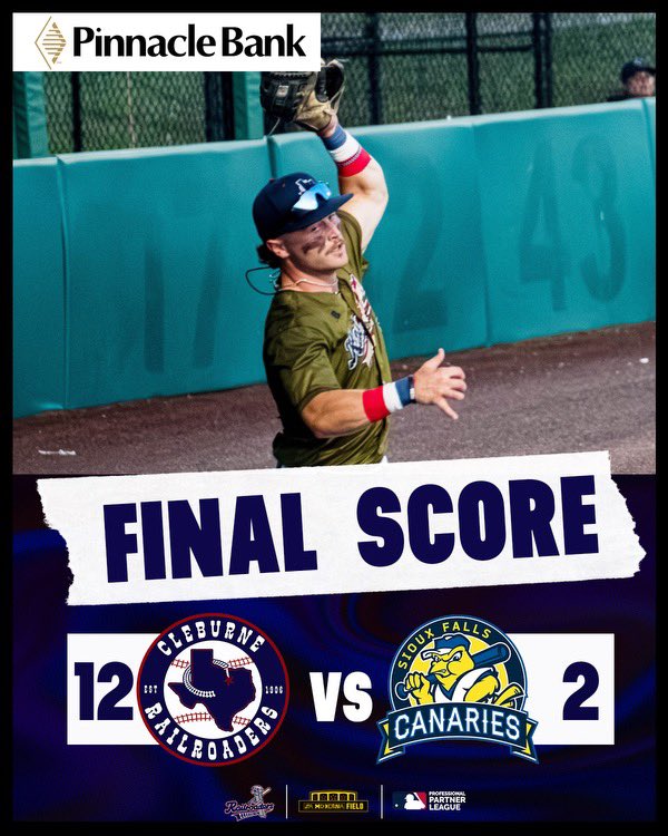 CRRBaseball's tweet photo. Woo! See y’all in the morning! Remember it’s an 11am first pitch with gates opening at 10am!

🎫 https://t.co/oNSp3kMECb

#AllAboard | #railroaderbaseball https://t.co/8X6QT0EYf6