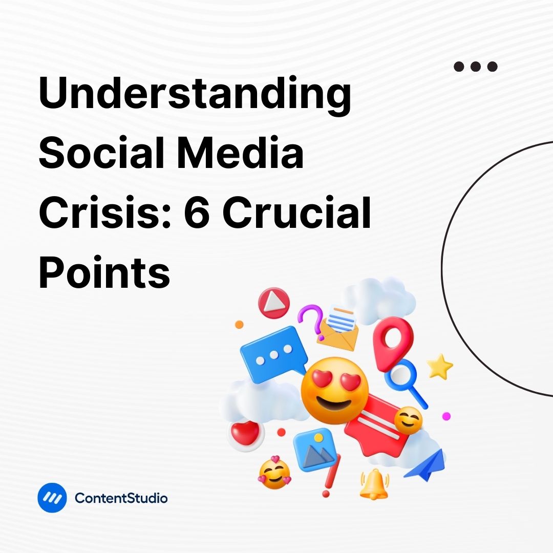 ContentStudioio's tweet image. Is Your Brand Prepared for a Social Media Storm? 🌪️

In today&apos;s digital age, a social media crisis can strike at any time. 

Are you ready to weather the storm?

Discover our 6 crucial points for understanding and managing social media crises:

#SocialMediaCrisis #ContentStudio