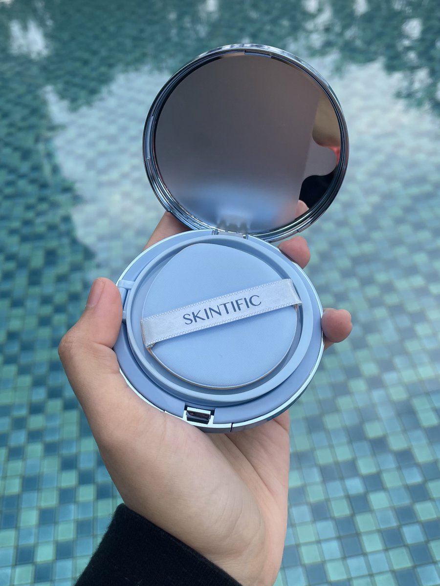 The viral Skintific cushion is launching another new cushion and it might cause another viral wave! Baik pi beli cepat before Cushion Biru start viral &amp; sold out. Sebab kat indo Cushion Biru ni sold out dalam masa 24 jam after launched. This cushion is truly top tier. 🥹💙