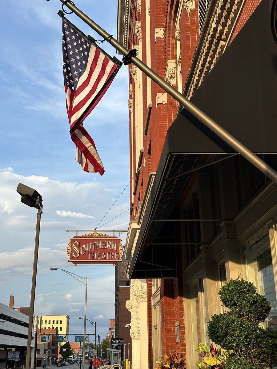 Columbus giving me a proper American welcome