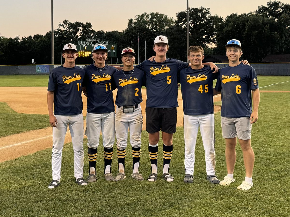 pllegionbball's tweet photo. Laker Legion defeats Armstrong 10-0 in 5 innings in our final home game of the season! Bredeson earned the win with the CG shutout on the mound! Block had two triples! Anthony and Golberg 2 hits! Evenson had a key RBI hit! Fleek hit a walk-off single for the 10-run rule! https://t.co/EpDn7jb5p5