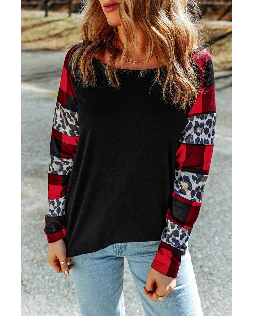 FactoryDirectau's tweet photo. ❣️ Womens Long Sleeve Top Plaid &amp; Leopard Print Off Shoulder - M ❣️ 
by  🅲🅷🅴🅴🅺🆈 🆇  Shop Now➡️https://t.co/AlBVd7VaQ8
#cheekyx #womens #fashion #womensfashion https://t.co/3pj1mYLH8x