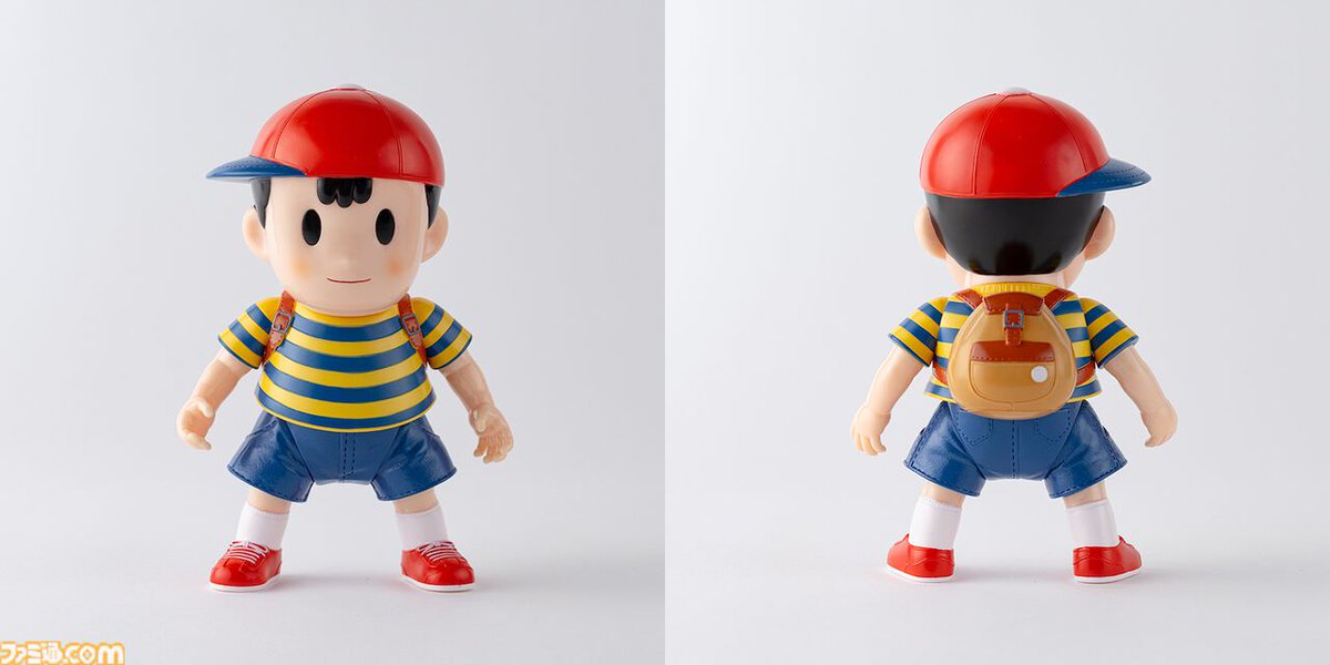 MOTHER2』ネスのソフビ人形が発表。頭、両腕、両脚の各関節が動かせる