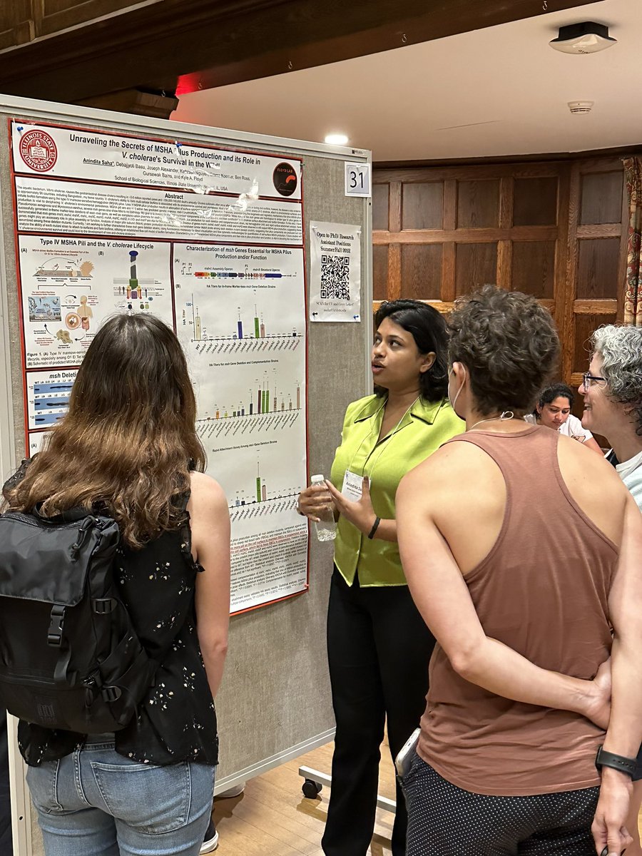 asaha_reeti's tweet photo. Taking selfies and talking science, (microbial) ‘stress response’ done right! 

Flash talk ✅ 
Poster ✅
GRC Microbial Stress Response 2024 ✅

#lifeofapili #GRC #FloydLab @ISUResearch @ISUBio https://t.co/SCYnGQM6CS