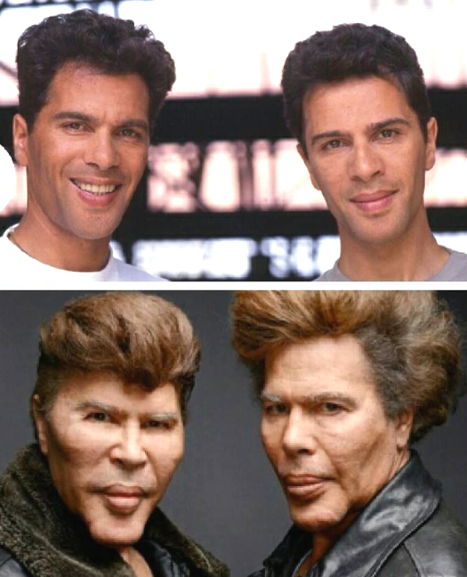 FredBarton1899's tweet photo. Matt Gaetz's demigods, the Bogdanoff Twins, who specialized in writing bogus cosmology treatises, inventing fake royal Russian ancestry, denying they had Botox treatment, and refusing to be vaccinated against Covid, from which they died 6 days apart at age 72.

#gaetzface https://t.co/eJlQ54LEoa
