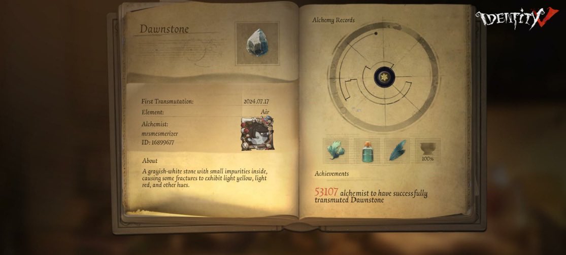 mrsmesmerizer's tweet photo. I'm playing Identity V. Fancy a game? https://t.co/GcWX8Jk0no