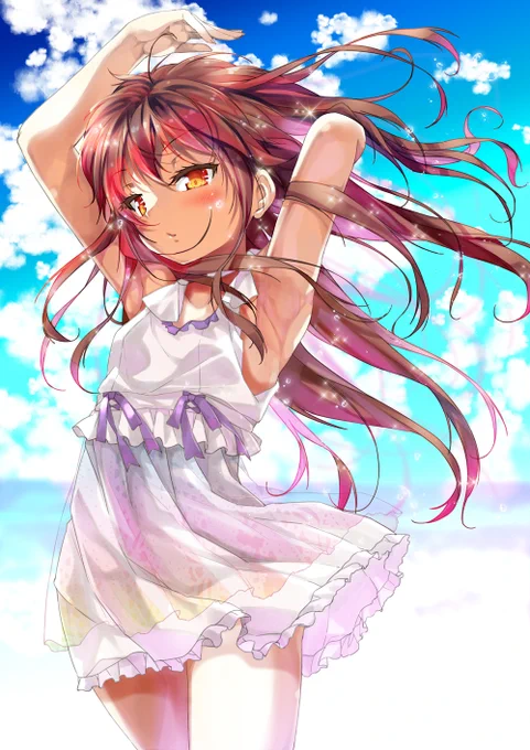 梅雨明け爽やカフェちゃん 