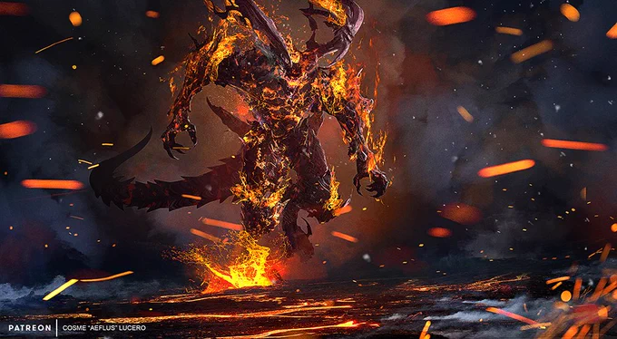 Some FF pieces I've done. Bahamut is probably my fave so far, love the colors. Cheers! #FinalFantasy #fanart 