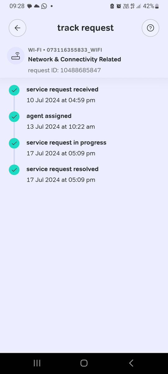 dr_Shubham16's tweet photo. Dear @airtelindia 
I am complaining since one week 
Trying to reach you 
But waiting for whole week n
After almost 10 hour later 
Same issue facing again with wifi connection no.073116355833
Is this kind of customer  service  Good ?
If you unable to resolve then  don't  assure . https://t.co/wFV4ozZLtJ