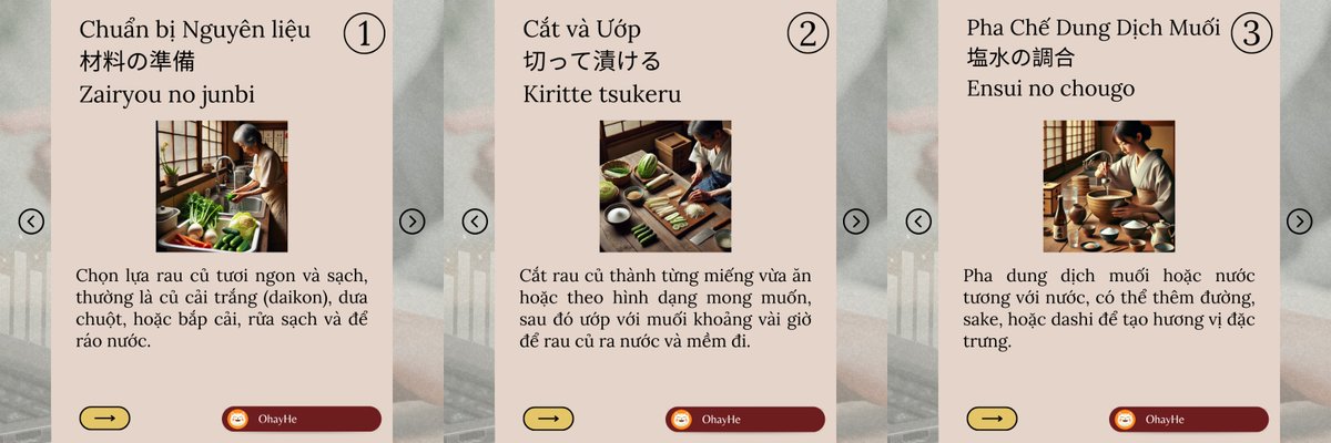 OhayHeX's tweet photo. Quy trình làm dưa muối
#xuhuong #viral #fyp #tiengnhat  #hoctiengnhatmoingay #hoctiengnhat #learning #learnjapanese #japanese #StudyWithMe #OhayHe #OpenIdeas https://t.co/iDnPXQ5kan
