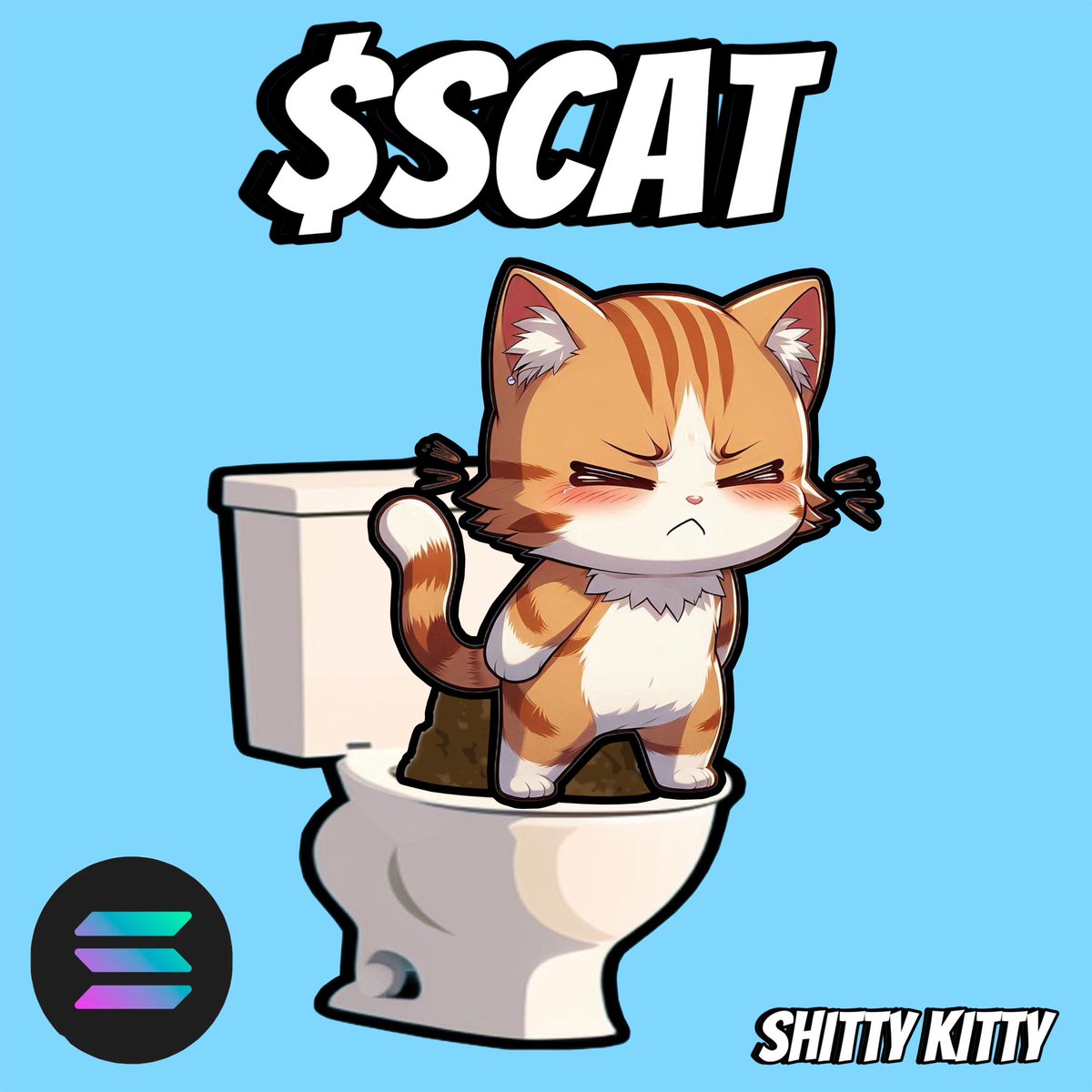 CryptoSlurpee's tweet photo. @SCatOfficialSol $SCat Shitty Kitty standing up while taking a shit 😼💩 

💜 based dev
💜 strong AF community 
💜 buyback &amp; burn 
💜 funny AF ticker 

CA E27BnWganVbncHtXJVERT3fan5NwGvnuDEoVHmaMpump

@SCatOfficialSol #SOL #Solana #LowCapGem https://t.co/baoA2b7Kqx