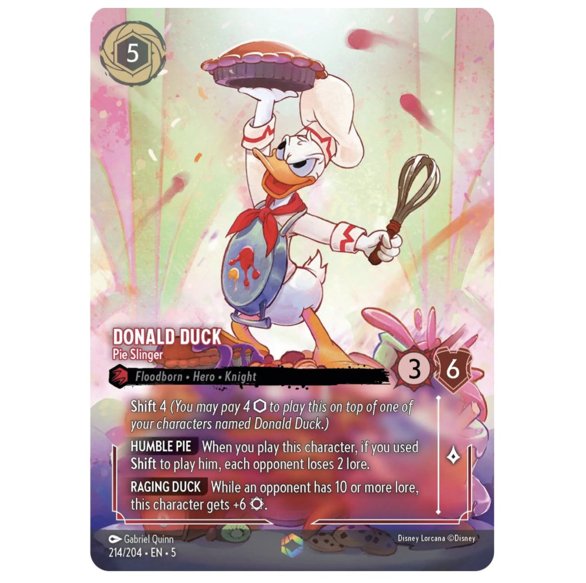 donald duck lorcana cards Donald Duck - Flustered Sorcerer (Enchanted)