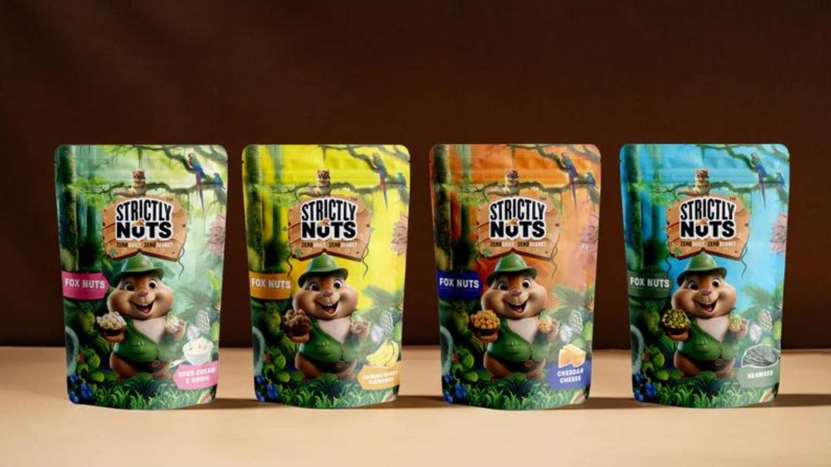 FoodNavAsia's tweet image. Singapore&apos;s Strictly Nuts taps wellness trends and markets fox nuts as next go-to snack #foxnuts #snacking buff.ly/4cKLup4