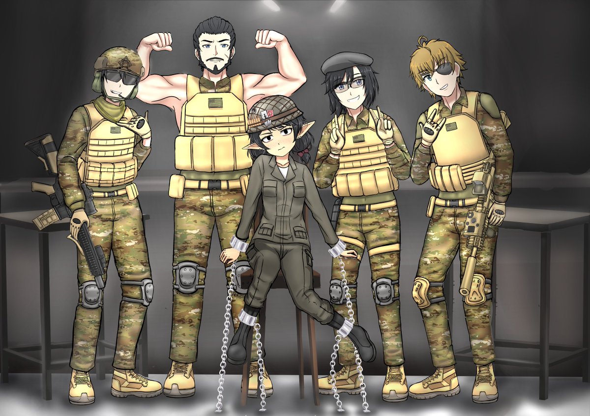 CommandoCassius's tweet image. Thanks to the combined efforts of the WCI (Waifu Counter Intelligence), WIA (Waifu Intelligence Agency), the W.P.F.'s Dagger team, and northern support forces under the command of @PheonixAssassin ; the elf rebel leader @Nymphimaniac was captured during a daring raid on the rebel…