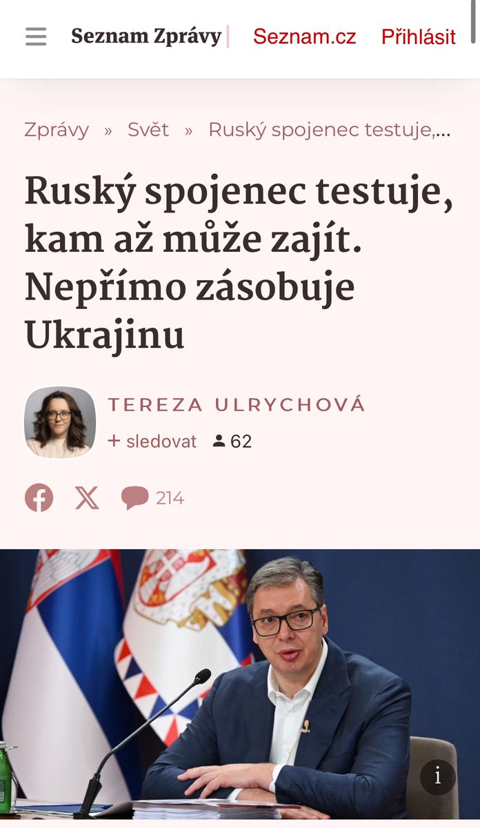 adicerimagic's tweet photo. President #Vučić often says that his preference is not with 🇷🇺, 🇨🇳, or the West, but with 🇷🇸 & its interest.

He defines those as: 

1️⃣ staying in power;
2️⃣ holding a grip on 🇷🇸’s institutions & resources;
3️⃣ & pushing irredentist, revisionist & nationalistic agenda in 🇷🇸🇽🇰🇧🇦🇲🇪&🇲🇰.

For 🇨🇿 @SeznamZpravy on how 🇪🇺 went from being THE to becoming ONE OF several actors in 🇷🇸 & the region. And how Vučić is using it to protect his interests. 👇🏼

https://t.co/gYOKgbHPHT