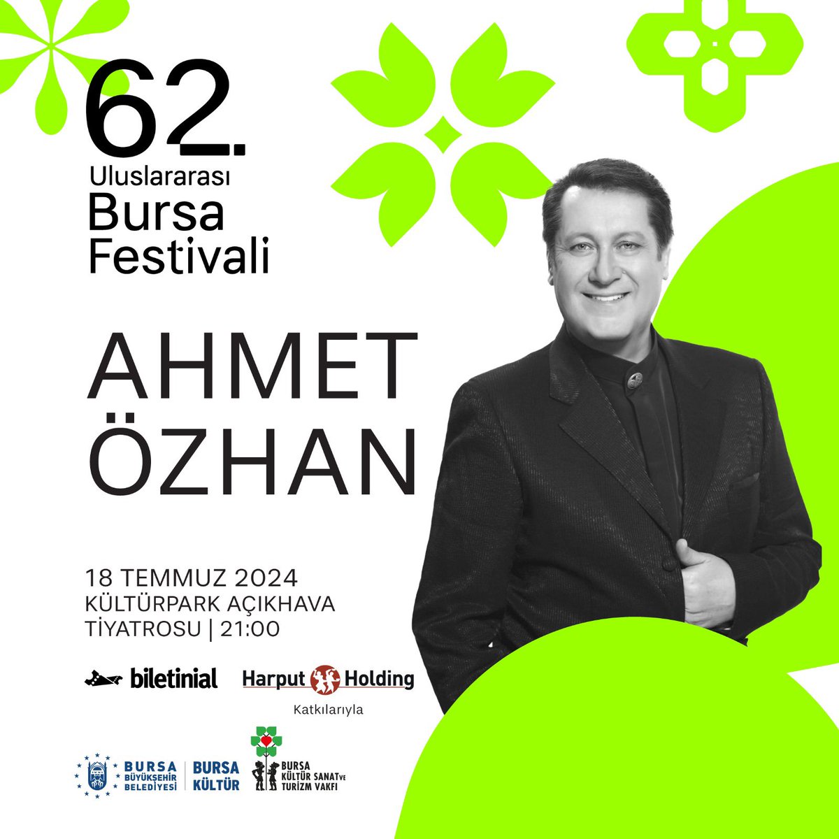 isyap_'s tweet photo. 62. Uluslararası Bursa Festivali, Türk Sanat Müziği'nin Ustalarıyla Taçlanacak.

🎼 Ahmet Özhan ile Gönüllerimizi Fetheden, Duygularımıza Tercüman Olan ve Tarih Kokan Melodiler...

📆 18 Temmuz 2024
⏰ 21.00
🚩Kültürpark Açıkhava Tiyatrosu
🎟️ @biletinial https://t.co/dDuzWkOREL