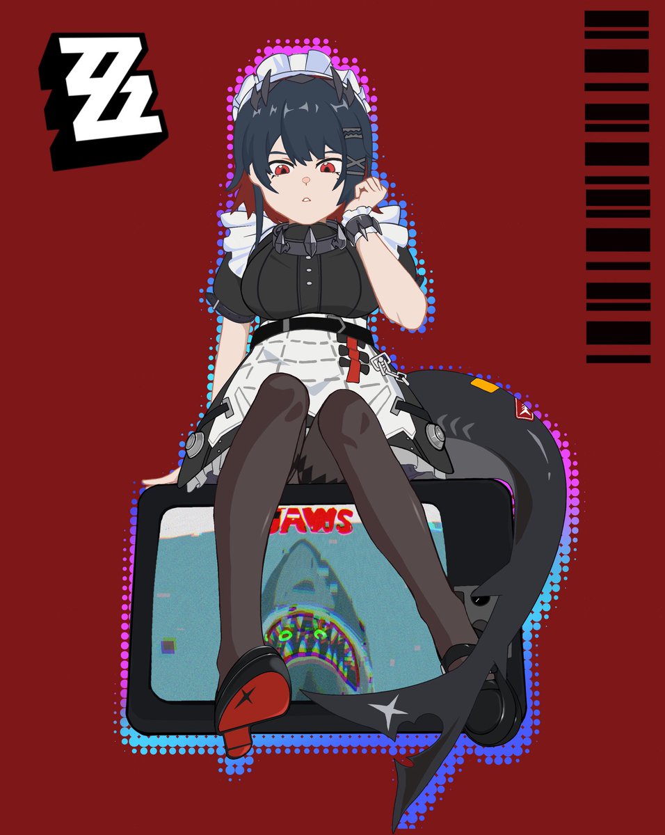 XG57483371's tweet photo. 😋I drew my favorite character and My American server account needs some friends. 1000026531 #zzzero  #zenless0704   #ゼンゼロ🦈🦈🦈 https://t.co/QmyyjyCHz1