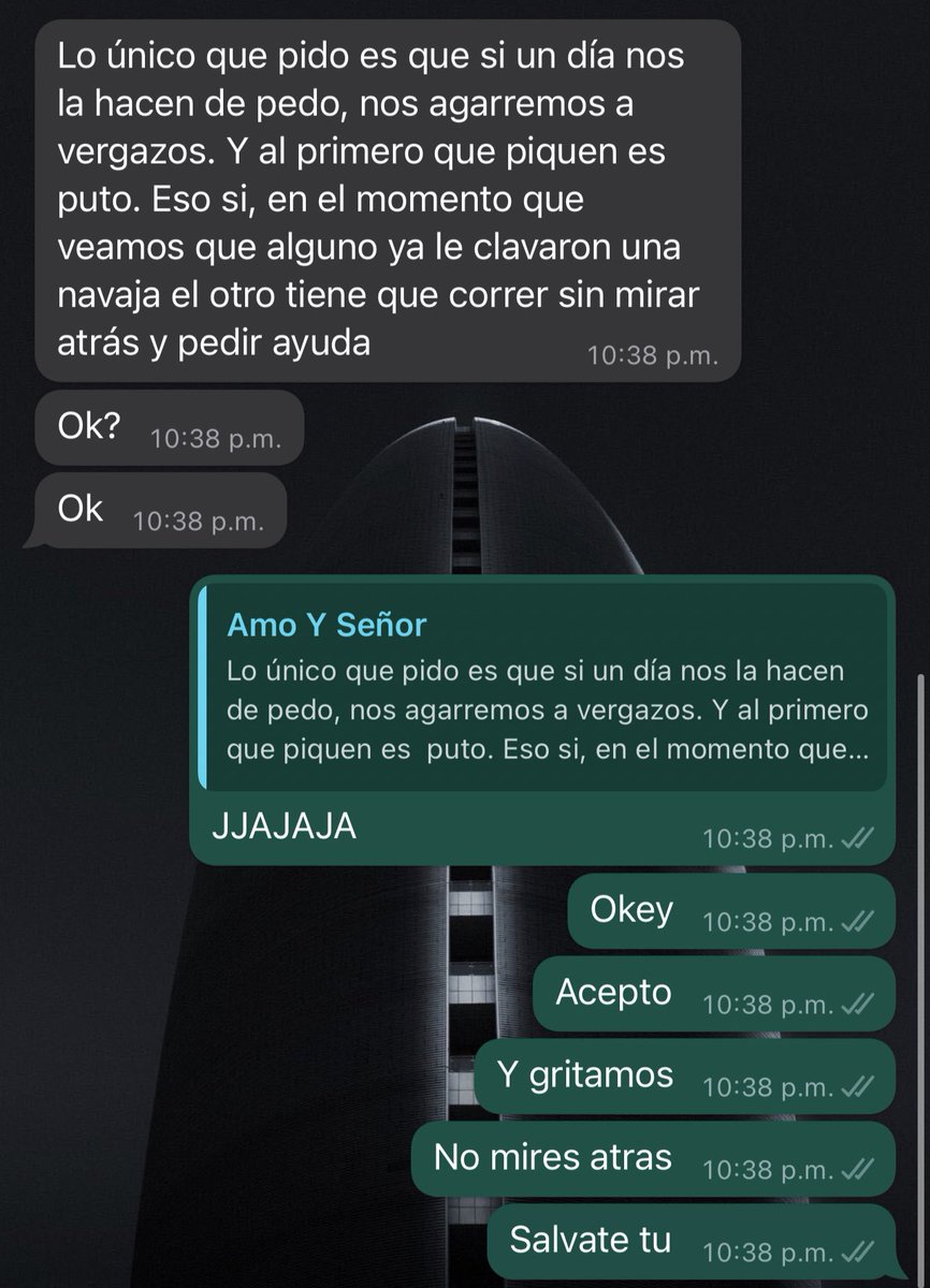 arrobaandrees's tweet photo. Una conversación normal con israel https://t.co/TzVVh29Psl