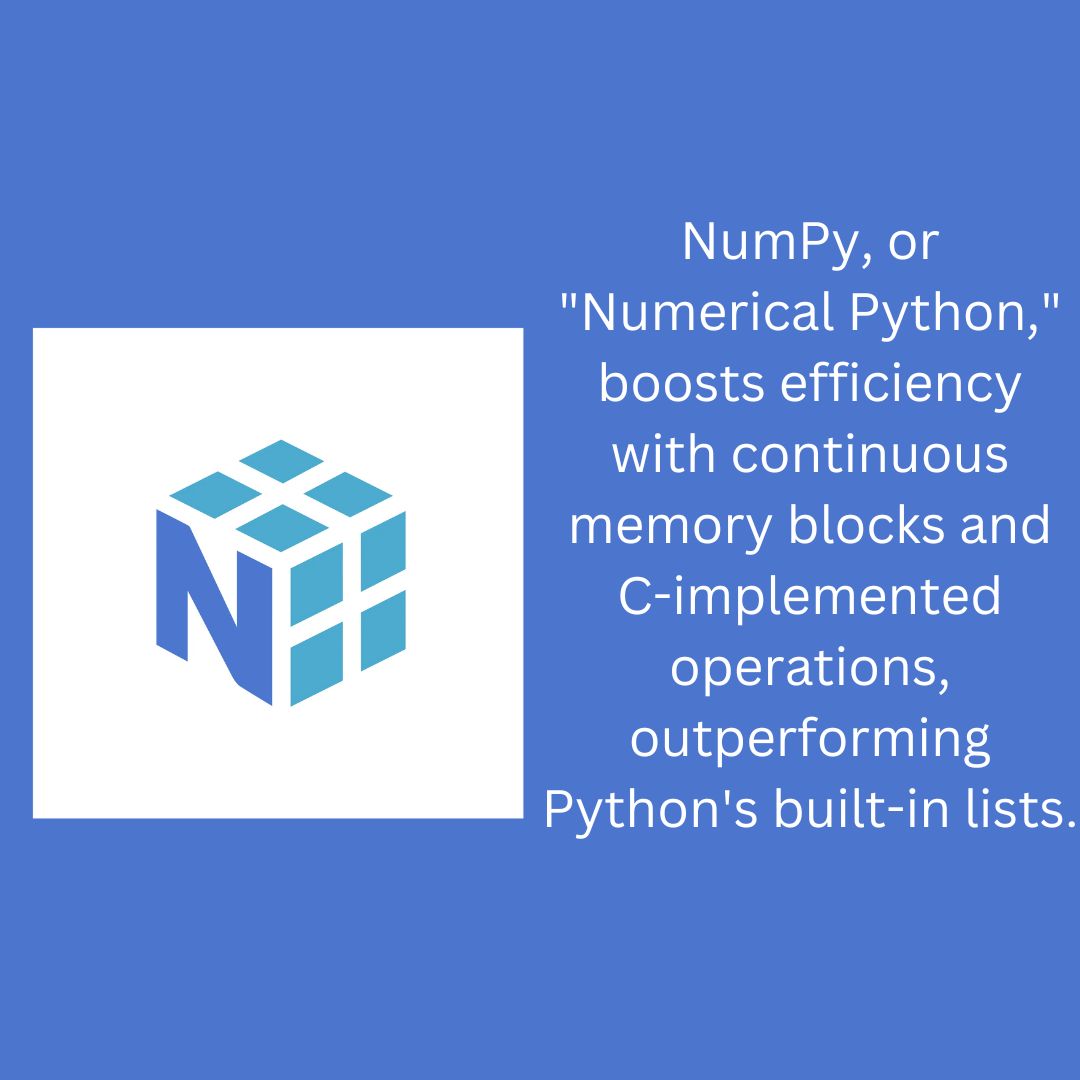 archijain931's tweet image. NumPy: Boosting Efficiency with Continuous Memory Blocks and C-Implemented Operations 🚀📊 #NumPy #NumericalPython #DataScience #Python #Coding #Efficiency #Tech #Programming #MachineLearning