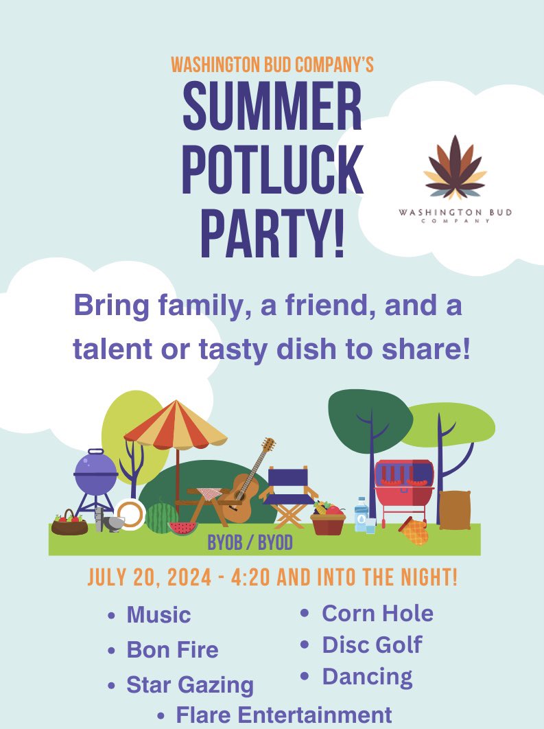 Industry friends and family join us this Saturday in celebrating 🥳 DM for the link to sign up. 

#BeHappy #Canna4Climate #CannabisAlliance #NWLeaf #TheStranger