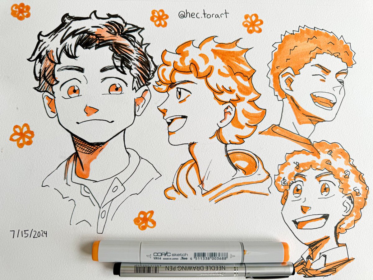 deadbluex_x's tweet photo. Here is a latest sketch, getting back into it

#art #sketch #manga #summer #faces #copicmarkers #thursday #smallartist https://t.co/OBfhKvIyeJ