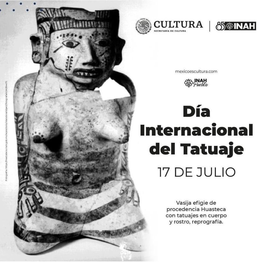 MCNTD's tweet photo. El tatuaje es arte y cultura 🇲🇽 ¡No lo discrimines!
17 de Julio Día internacional del tatuaje 🔥 🫡#EquipoMCNTD #MiCapacidadNoEsTatuada #MCNTD #FamiliaTatuada https://t.co/GMdMCz0jns