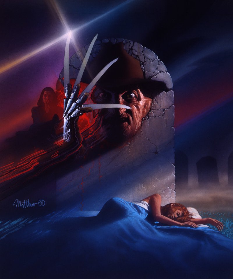 ddoniolvalcroze's tweet photo. The Artwork Of “A Nightmare On Elm Street” by Matthew Peak https://t.co/Hchn8g4eZX