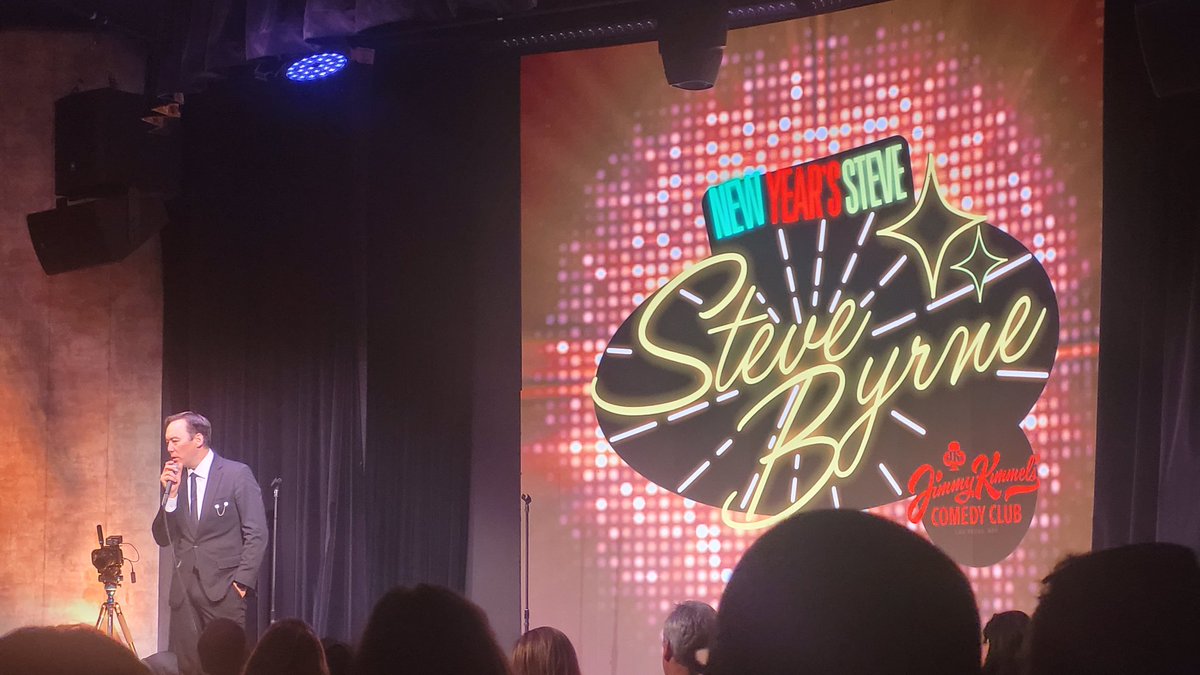 rashe5959's tweet photo. @JimmyKimmelLive Enjoying our night at your comedy club, featuring Steve Byrne...... https://t.co/SY7azMu91S