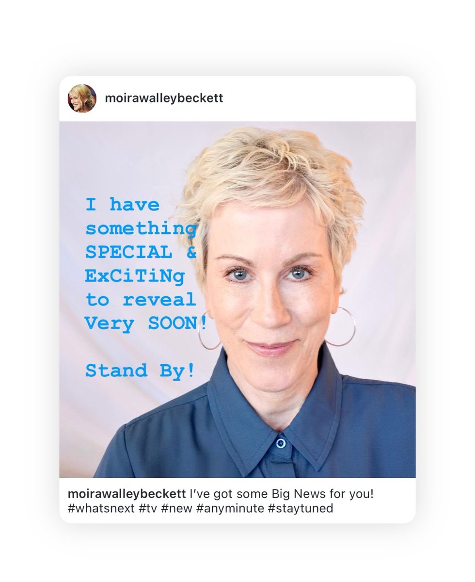 annewithanebr's tweet image. Moira Walley, produtora e diretora principal de #AnneWithAnE fez um anúncio em suas redes sociais.

"Tenho algo especial e excitante para revelar muito em breve!"