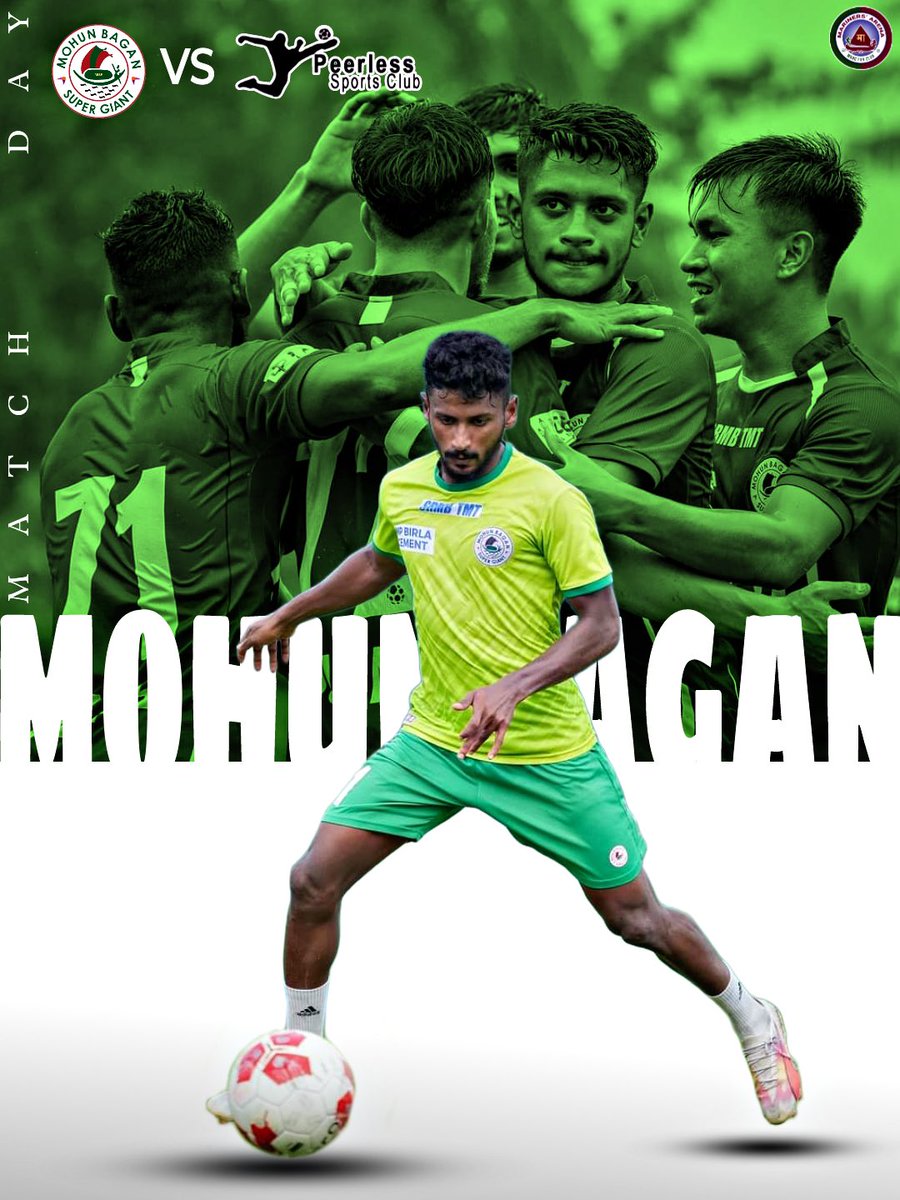 ArenaMariners's tweet photo. Looking for our first W in this #CFL season as we take on Peerless SC at Naihati. 💪🏻
@mohunbagansg @IFABengal
#calcuttafootballleague #kolkatafootball #mohunbagansg #peerlesssc #marinersarena #joymohunbagan 💚❤️ https://t.co/s0SOKp4BQF
