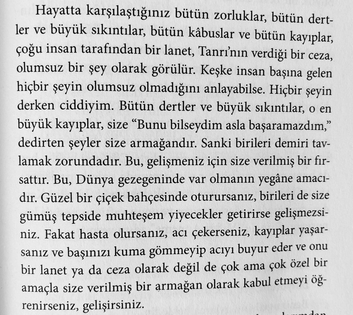 Ahadi12Dr's tweet photo. “Keşke insan başına gelen hiçbir şeyin olumsuz olmadığını anlayabilse…”
s.31
👇 https://t.co/fJZuzB9rZQ