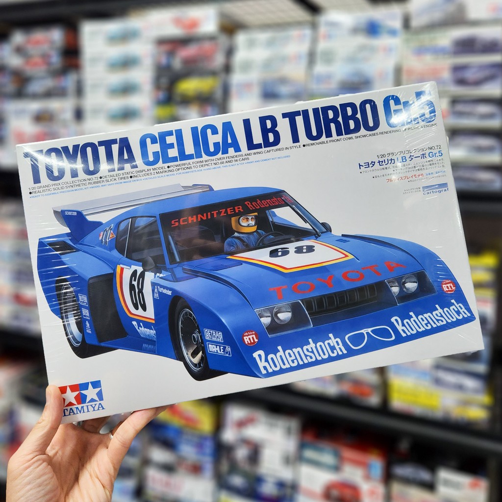 hearnshobbies's tweet image. Revive racing history with the TAMIYA 1/20 Toyota Celica LB Turbo Gr. 5 kit! 🏁🚗

Relive its victory over the Porsche 935 with new Cartograf decals and slick tires: tinyurl.com/3dek2dka

#tamiya #toyotacelica #group5 #modelkits #scalemodels
