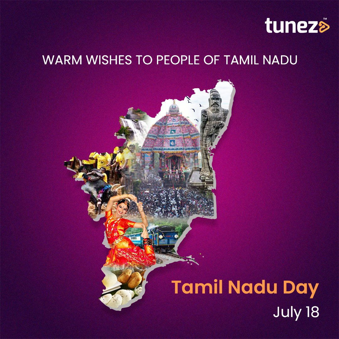 tunez_go's tweet image. 🎉 Celebrating the vibrant culture and rich heritage of Tamil Nadu! 🌟 

#TamilNaduDay #TamilNaduDay2024 #Tunez #Gotunez