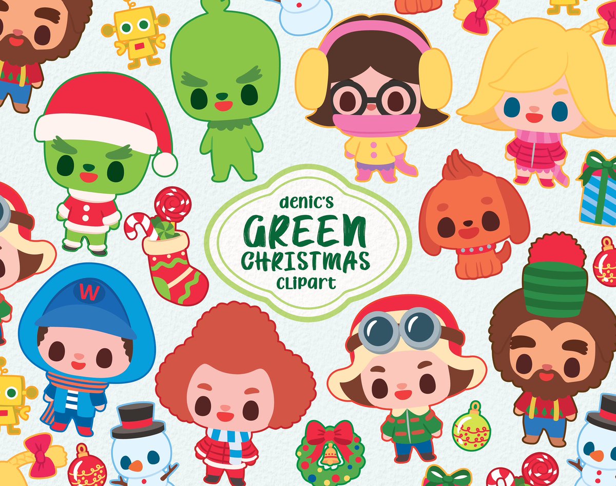 denicsua's tweet photo. Hey, I’m Denic, Are you looking kawaii/Chibi clipart? Now have 254 listing in my shop ‼️

All cute clip art can printable and use for your own craft holiday project
Grad yours on my ETSY shop🥰🙏

🍀🍀 Shop :
https://t.co/6PdRxoiirk https://t.co/VsQn2q9th4