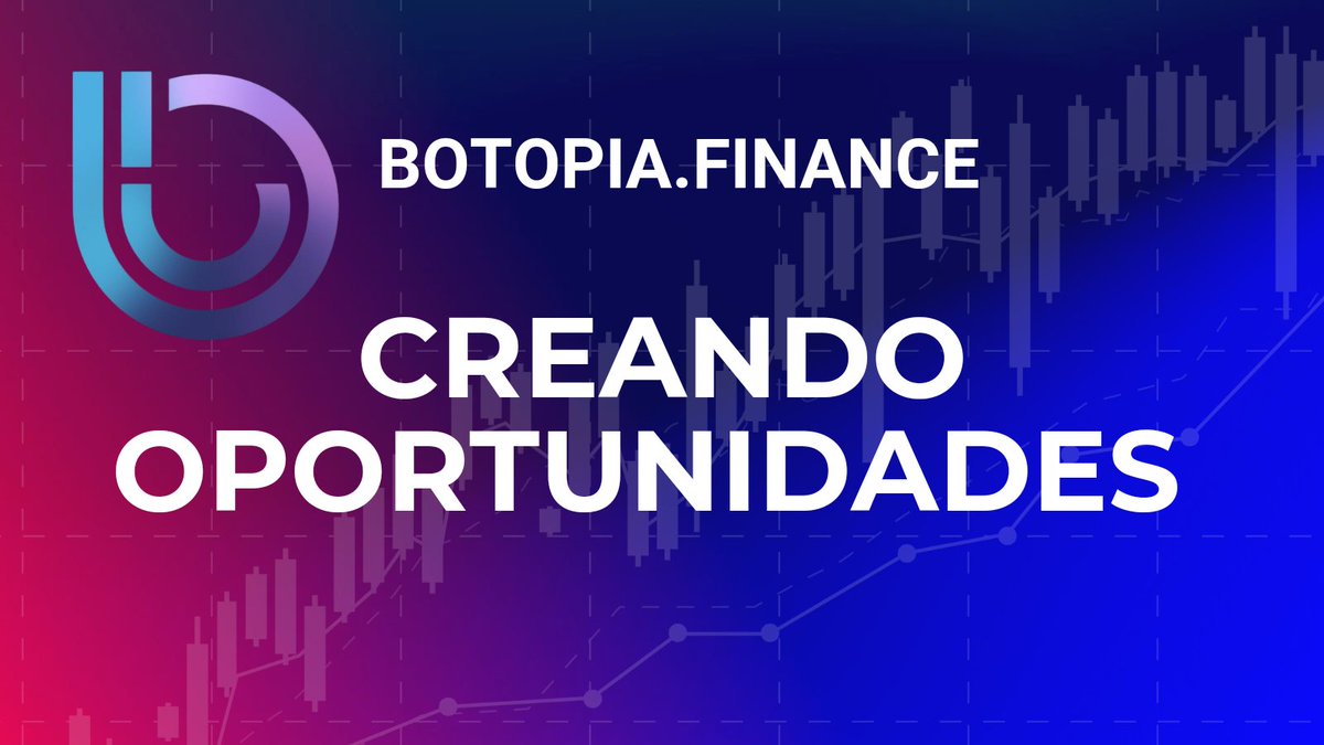 BotopiaFinance's tweet image. ⚪🔵🟣 BOTOPIA.FINANCE Creando oportunidades!!!

🤜 Ingresos pasivos rentables garantizados 💲

$BTOP #Bullrun2024 #FinTech #defi #btc    #Crypto #trading