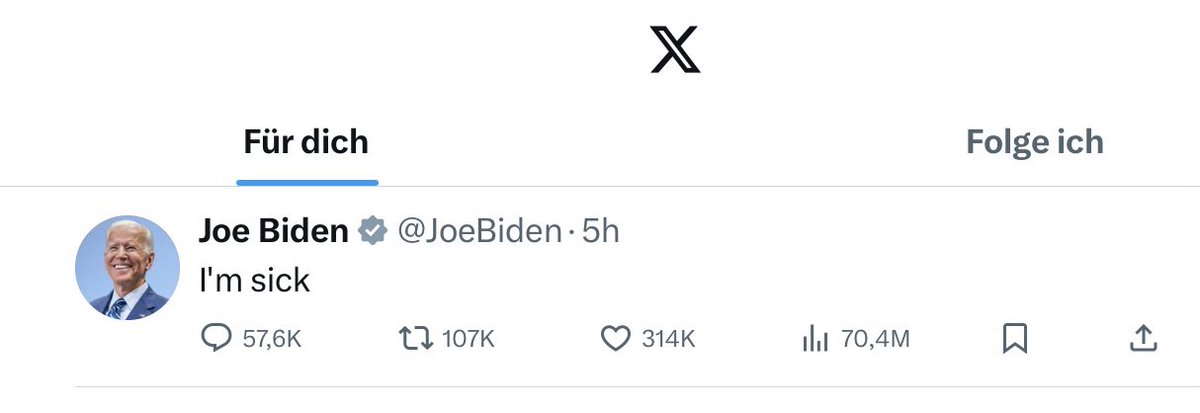 Die tweets hier werden auch immer skurriler 😅: