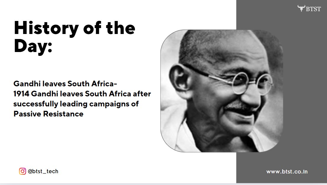 btst_tech's tweet photo. Today's History📅🗝️❄️
#trading #investing #finace #StockMarket #NIFTYFUTURE #Budget2024 #Ethereum #Pixelverse $DUCK #groww #Bybit #OptionsTrading #startupindia #StocksToBuy #Mindset #motivational #DidYouKnow #GoodMorning #Freedom #Gandhi https://t.co/K6GTjbrkeL