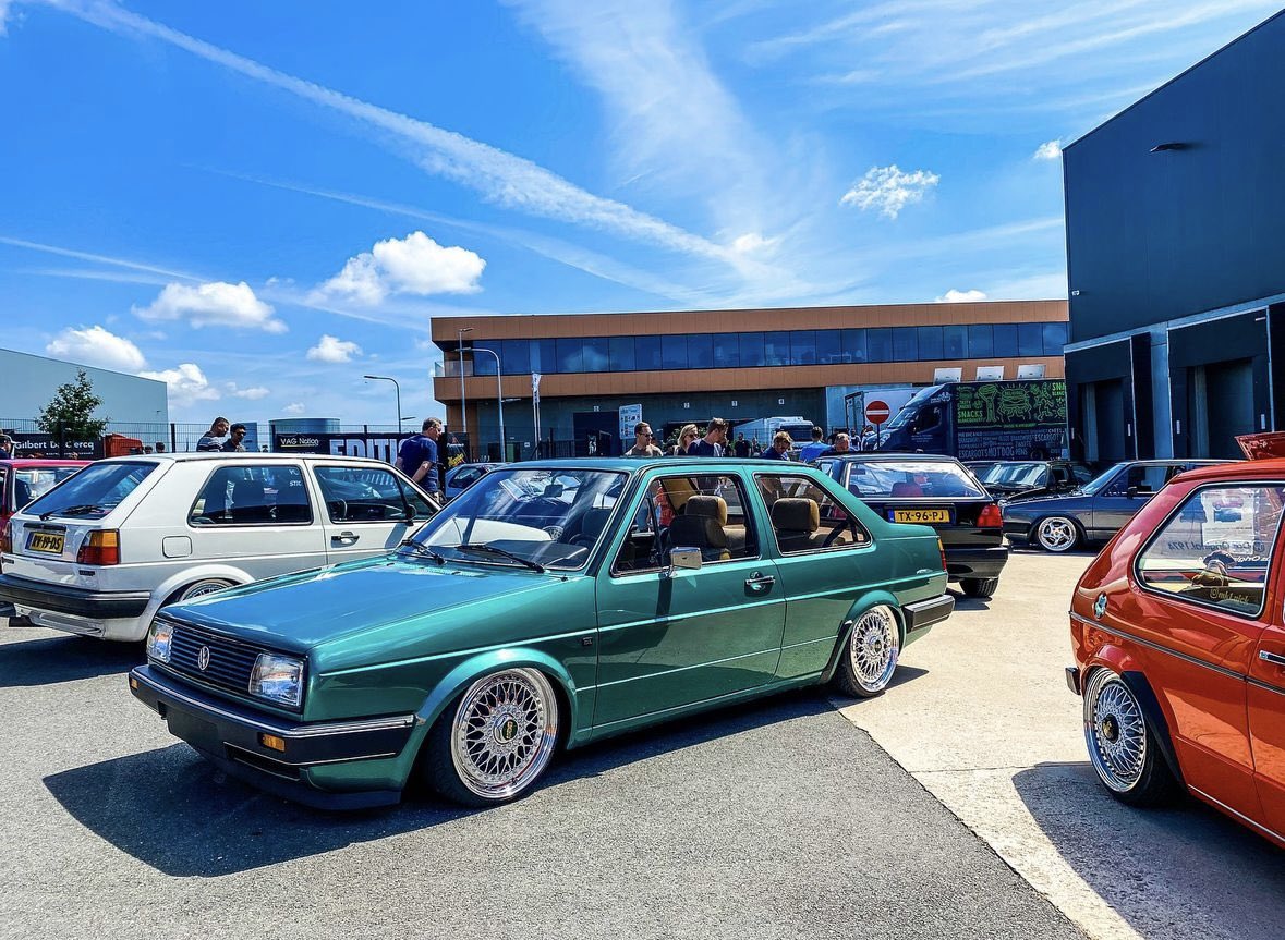 EpicDubs's tweet photo. 💎 

#VW #Volkswagen #Mk2 #VwJetta #Mk2Jetta #JettaCoupe #BBSwheels #Stanced #DubLife https://t.co/K6TozSPXgM