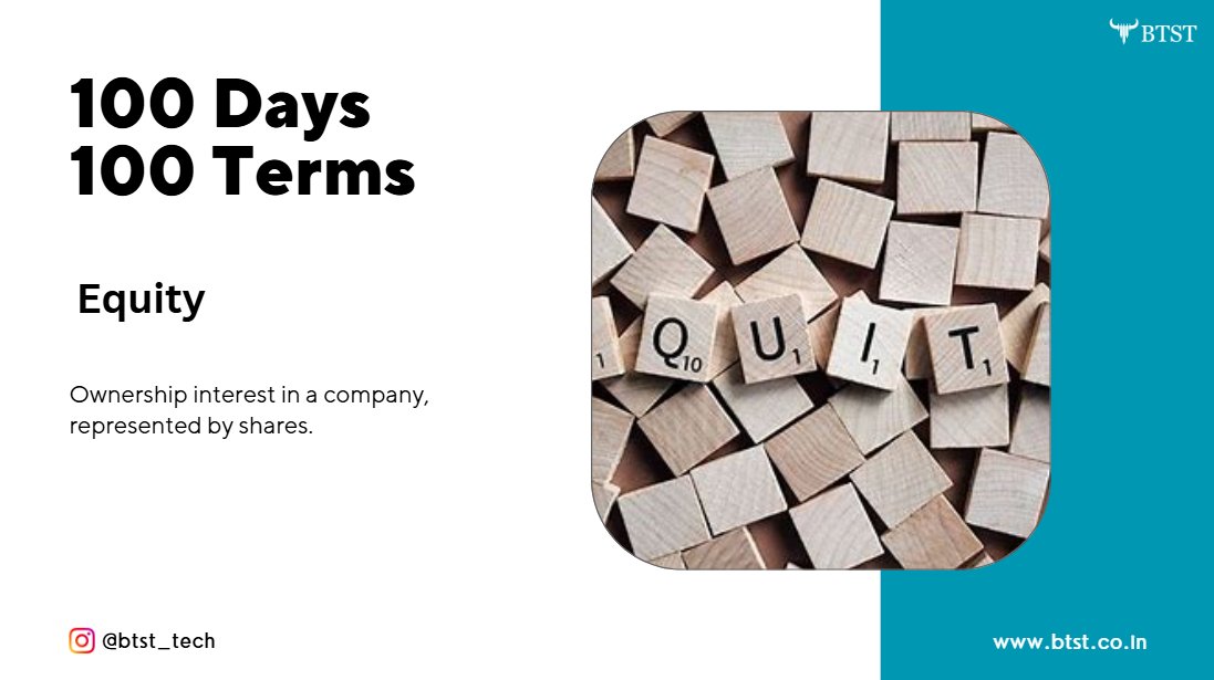 btst_tech's tweet photo. 100 Days 100 Terms
#trading #investing #finace #StockMarket #NIFTYFUTURE #Budget2024 #Ethereum #Pixelverse $DUCK #groww #Bybit #OptionsTrading #startupindia #StocksToBuy #Mindset #motivational #DidYouKnow #GoodMorning https://t.co/sCRftH254x