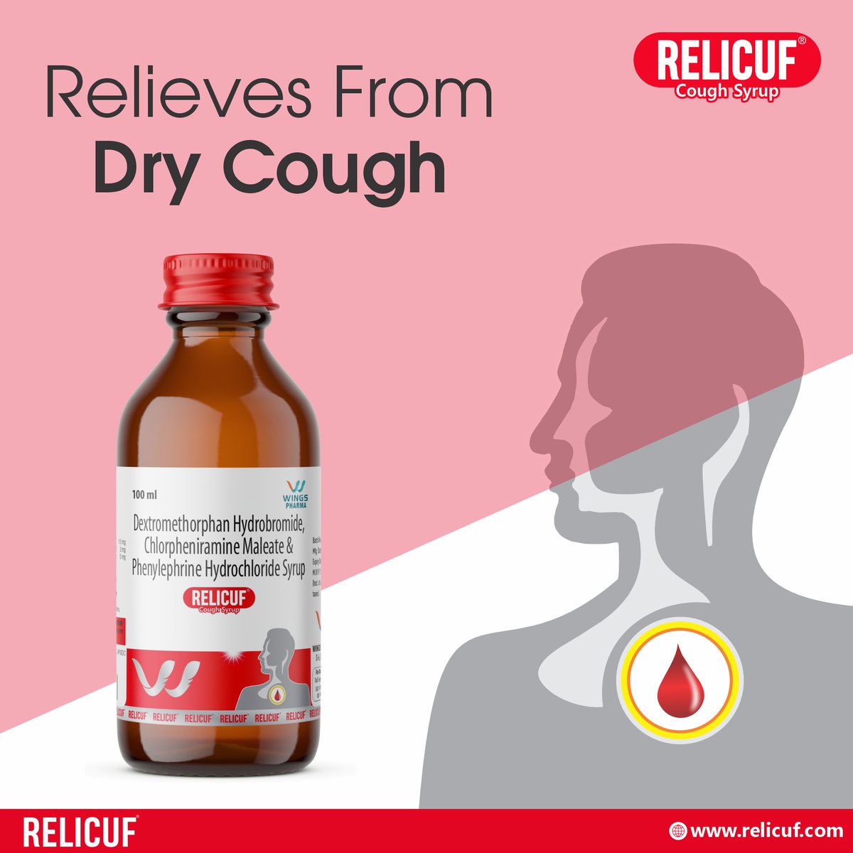 relicuf's tweet photo. Wave goodbye to dry coughs with Relicuf! 🌿✨ Enjoy quick relief and breathe easy again.

#Relicuf #DryCoughRelief #BreatheEasy #CoughSyrup #QuickRelief #NonDrowsy #HealthyLiving #Wellness #StayHealthy #CoughRelief #NaturalRemedies #HealthFirst #FeelBetter #NoMoreCough https://t.co/RjgMq82hBg