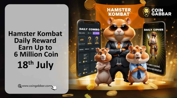 coin_gabbar_'s tweet photo. Hamster Kombat Daily Combo and Cipher Code for 18 July 2024
To know more: https://t.co/eZRl50qqWZ
#HamsterKombatDailyCombo $HMSTR #hamstercombo #HamsterKombat #HamsterKombatCoin #CoinGabbar #DailyComboCode #6MillionCoins #DailyCipherCode