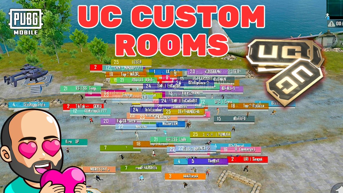SIR1mg's tweet photo. UC Custom Rooms tonight 7PM CET!
How to win UC? Just join the Custom Rooms, after every room a RANDOM Winner will be chosen via Wheel of Names Spin.
https://t.co/tu3Y917NLY
#PUBGMOBILE #PUBGM #SIR1mg #RPA8 https://t.co/GPQ95ZNrxf