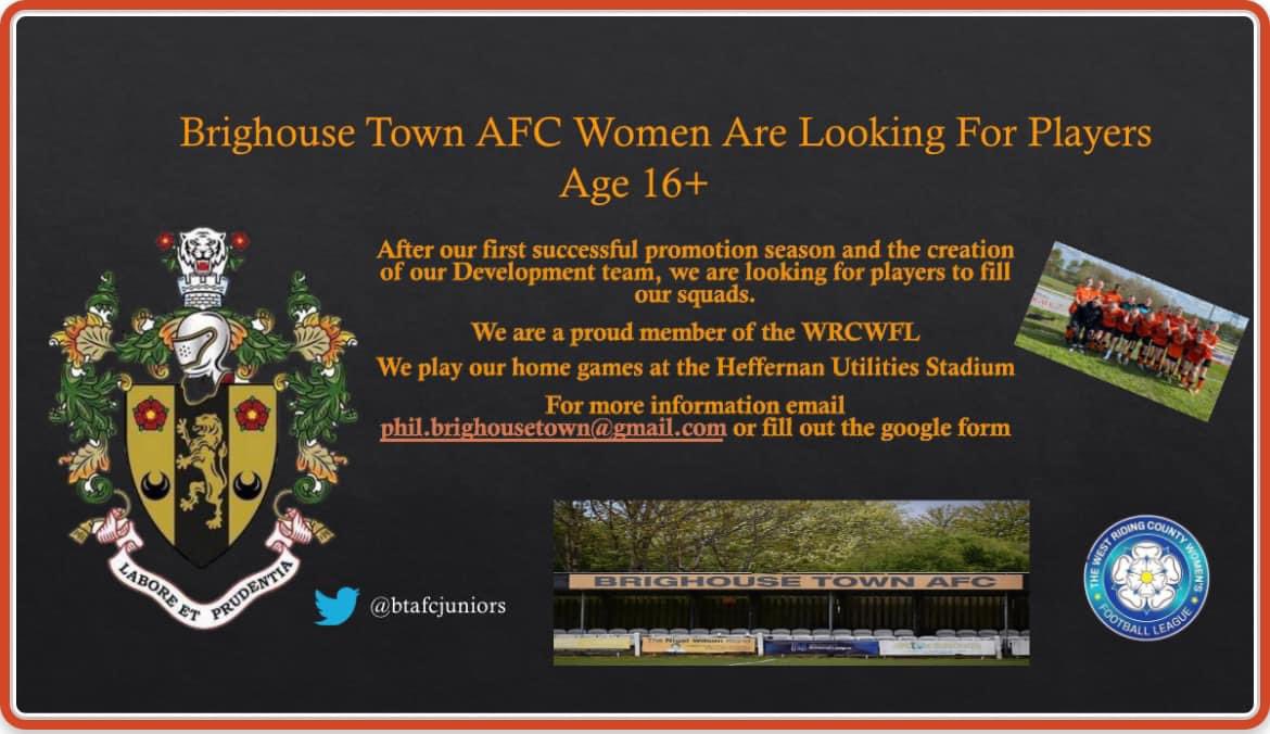 Pre-season training underway, friendlies booked in 🍊⚽️
Interested in joining our Women’s team ?
Please fill out the google form 
 forms.gle/yQkqkGggiXUpLu…