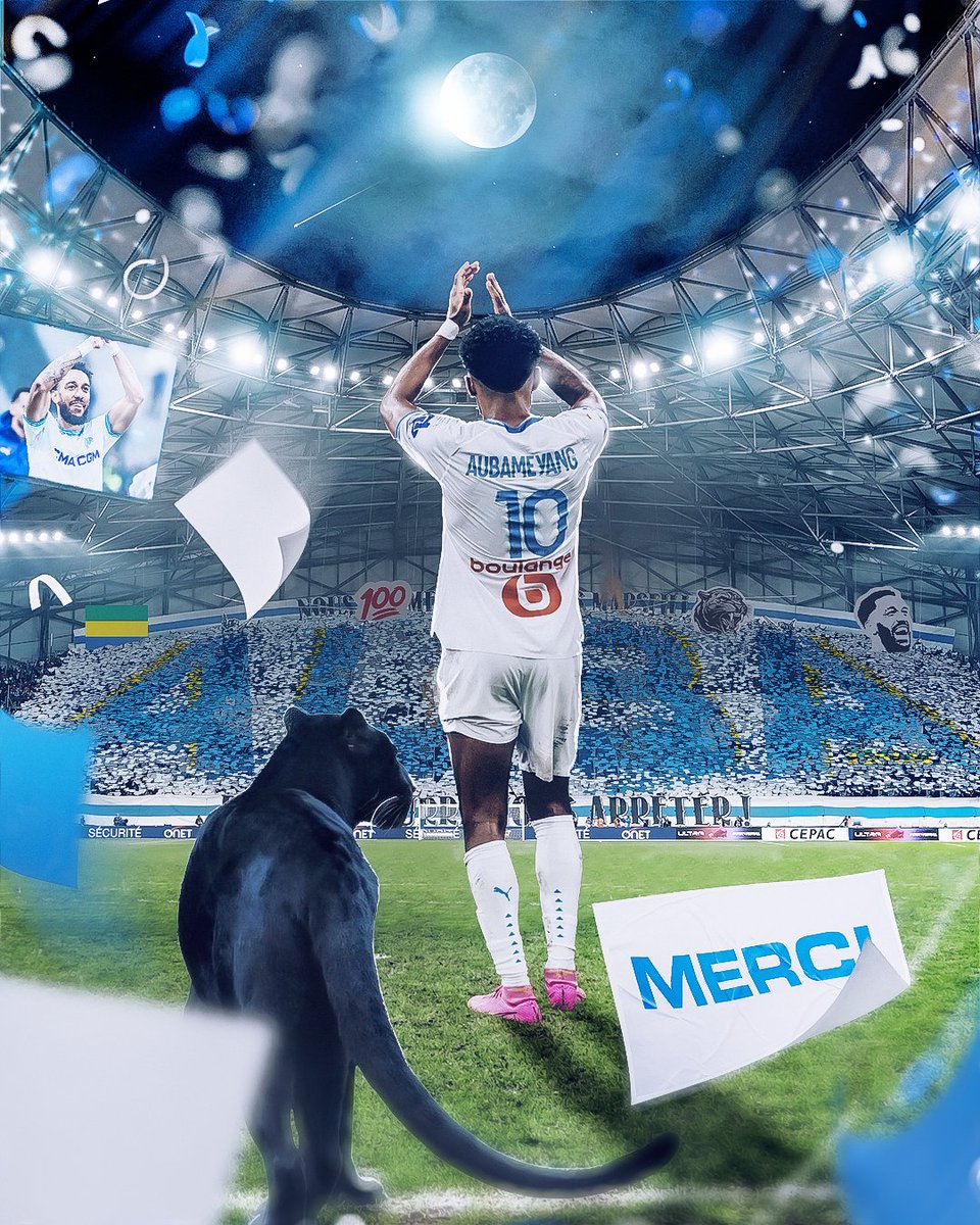 𝗠𝗲𝗿𝗰𝗶 𝗔𝘂𝗯𝗮 🙌💙

Toujours souriant et travailleur, notre buteur gabonais a brillé par son talent au cours de l’exercice 2023-2024. Auteur de 30 réalisations sous la tunique olympienne, il est devenu le meilleur buteur de l’histoire de la Ligue Europa ! 💪

Il quitte