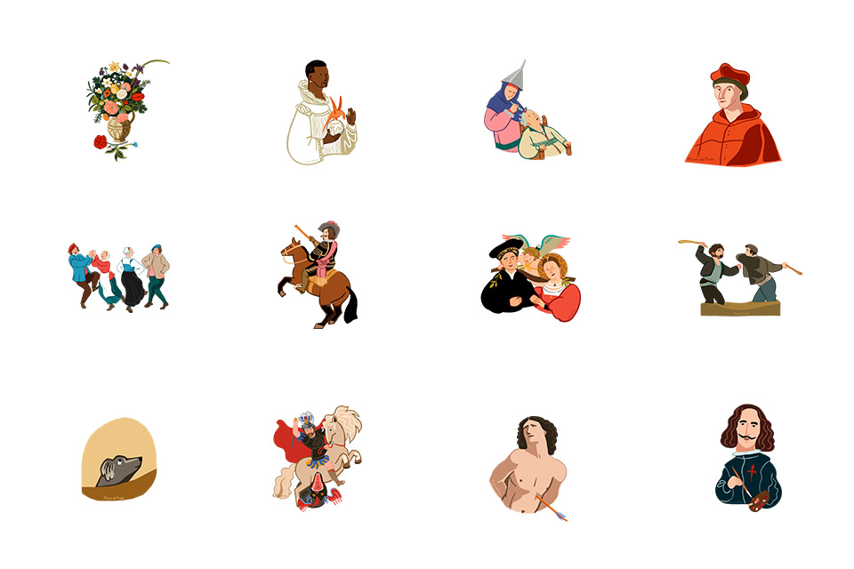 museodelprado's tweet photo. El Museo del Prado amplía su colección de stickers ante el éxito de la primera tanda https://t.co/HthlaWTCX6 https://t.co/67B8usIvUt