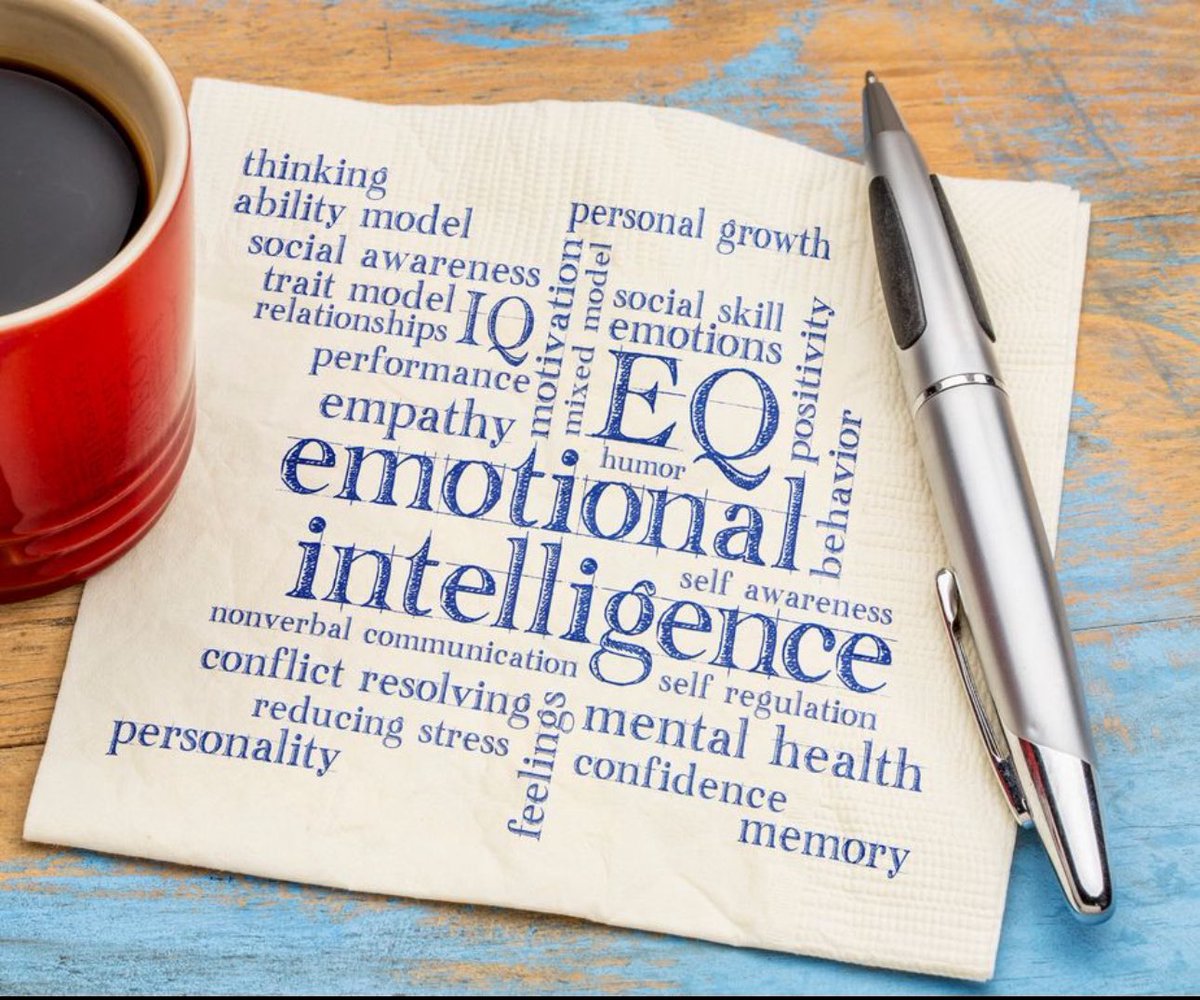 Courtneyque1's tweet photo. Developing and leveraging your emotional intelligence skill set is 🔑 to effective school leadership! School leaders are mood makers. Positive empathetic leaders will develop similar characteristics in those we lead! #EQ
#ConnectedLeadership #HumanDynamic #HappyThursday https://t.co/WXrtxXyBA6