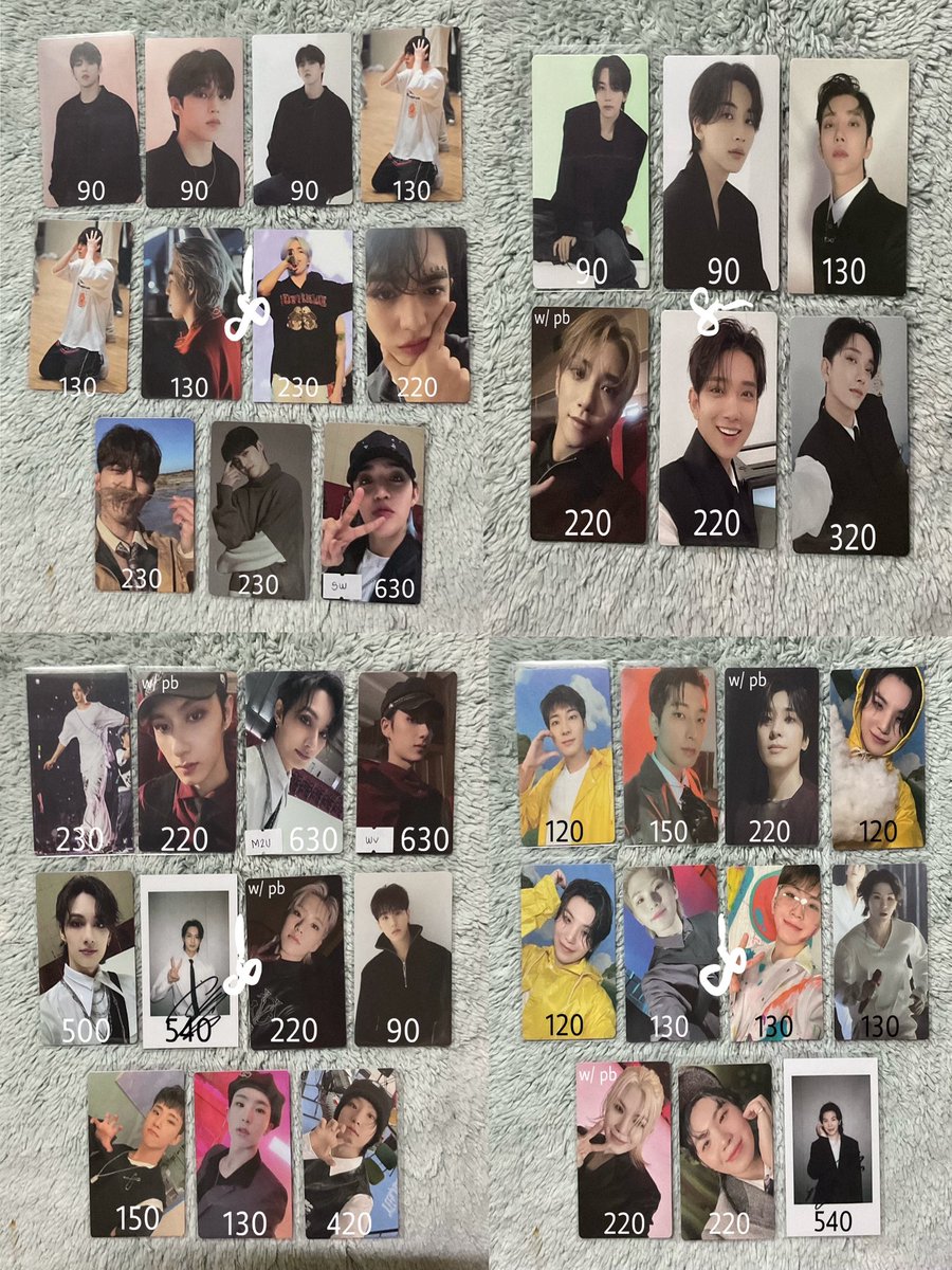 itsmesool_'s tweet photo. WTS LFB SEVENTEEN PH

SEVENTEEN OT13 ASSORTED PHOTOCARDS
– see picture for the prices
– onhand
– payo | can do dop
– no rush shipping

MOP: GCASH
MOD: J&amp;T

🏷️seventeen photocards scoups jeonghan joshua jun hoshi wonwoo woozi hao mingyu dk seungkwan vernon dino https://t.co/0p4uFnlPNE