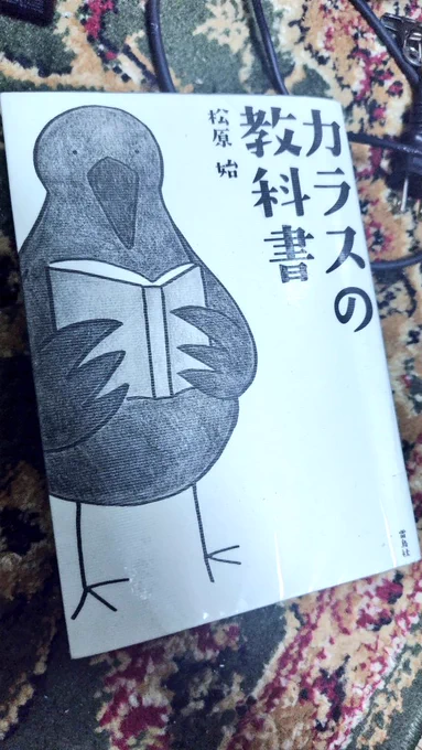 教科書なのに、まさかのカラスの指が3本しかないという🤣でもこの本ずっと欲しくて買おうと思ってたら図書館にあったのでラッキー 